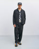 Weite Bundfaltenhose Bio Baumwolle - Herringbone Grau