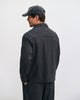 Leichte Jacke Bio Baumwolle - Herringbone Grau