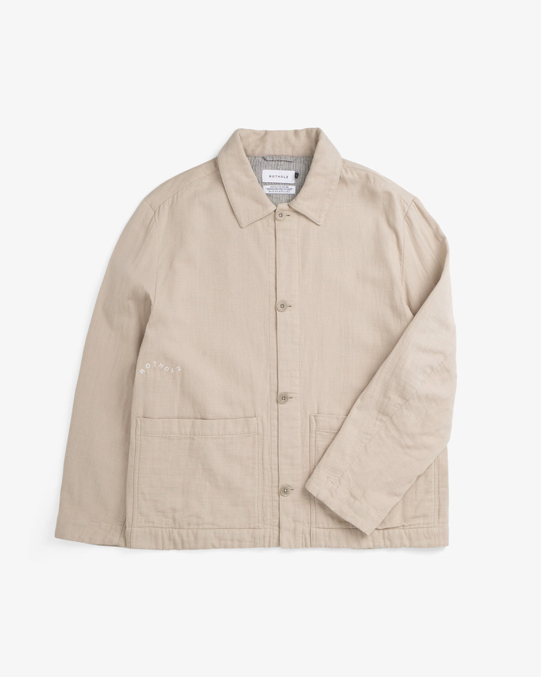 Lightweight jacket, organic cotton - Sand