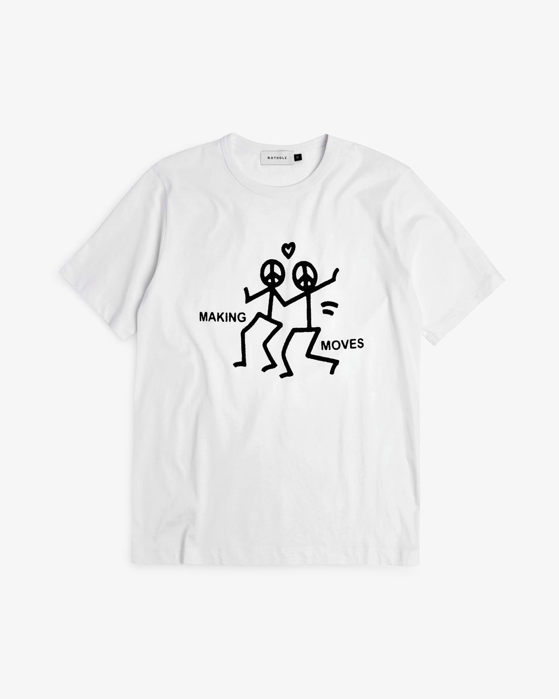 Making Moves T-Shirt Organic Cotton - White
