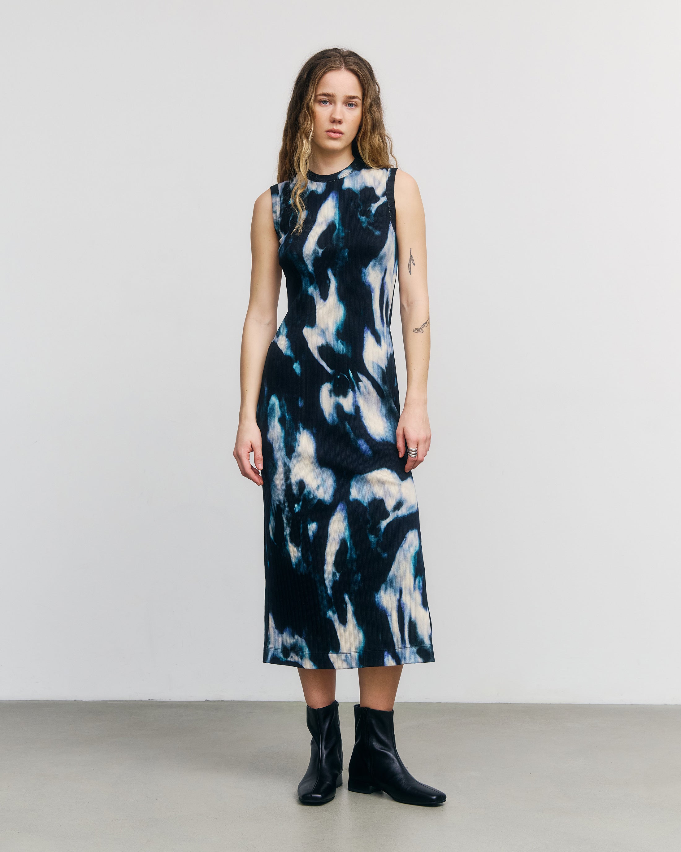 Open Back Dress Organic Cotton
