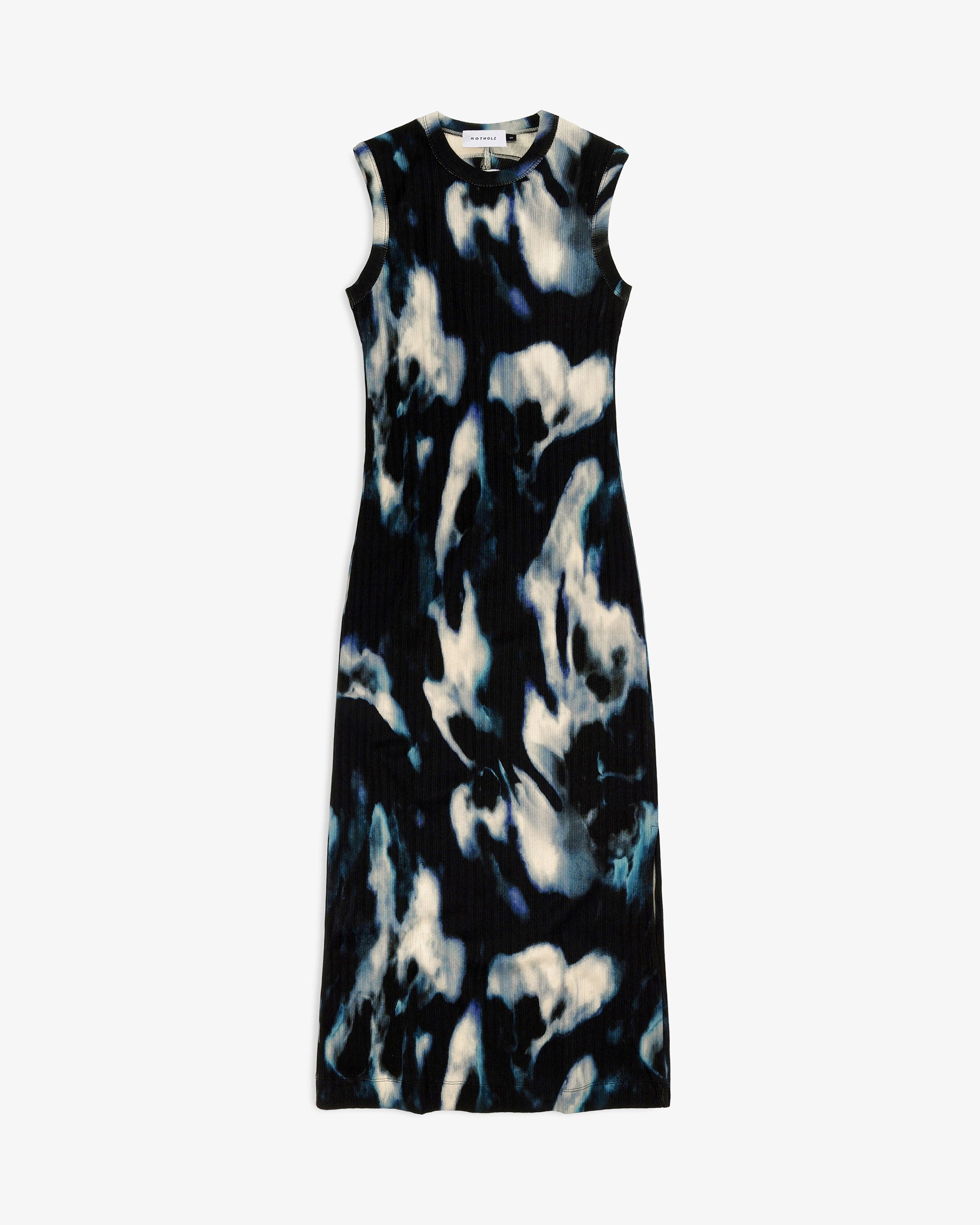 Open Back Dress Organic Cotton - Tie Dye
