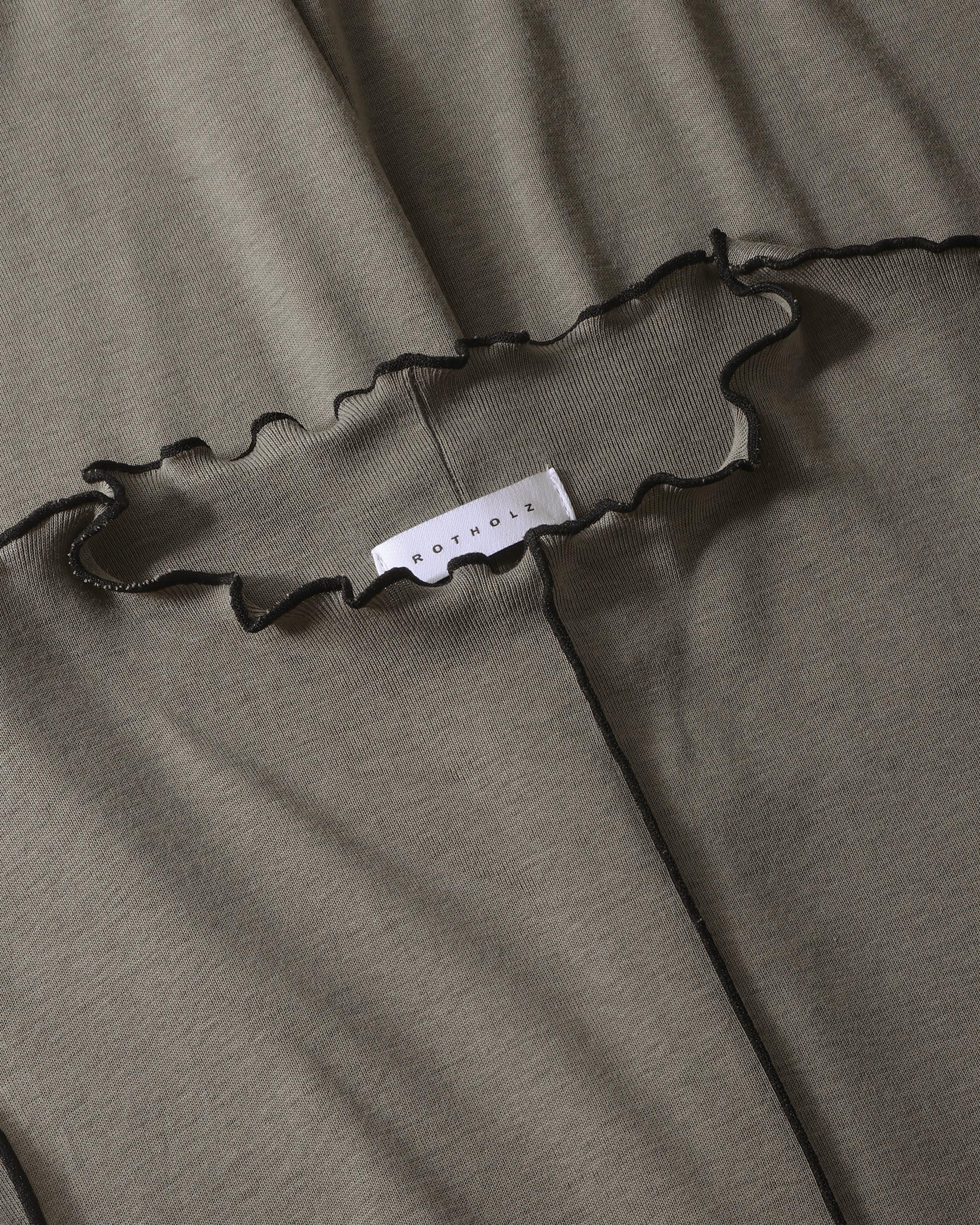 Pin-Tucked Dress Organic Cotton - Fawn Gray SS26