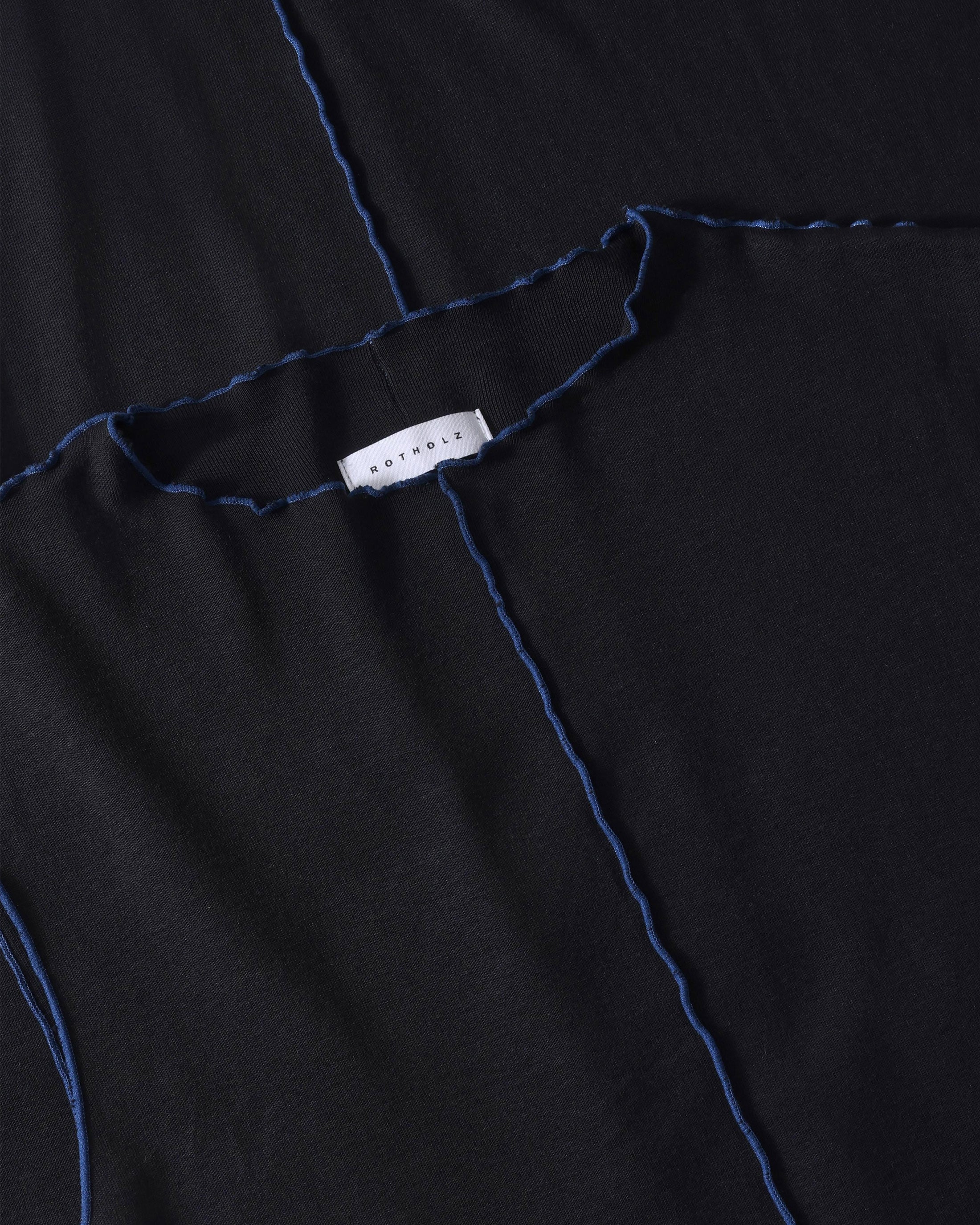 Pin-Tucked Kleid Bio Baumwolle - Schwarz