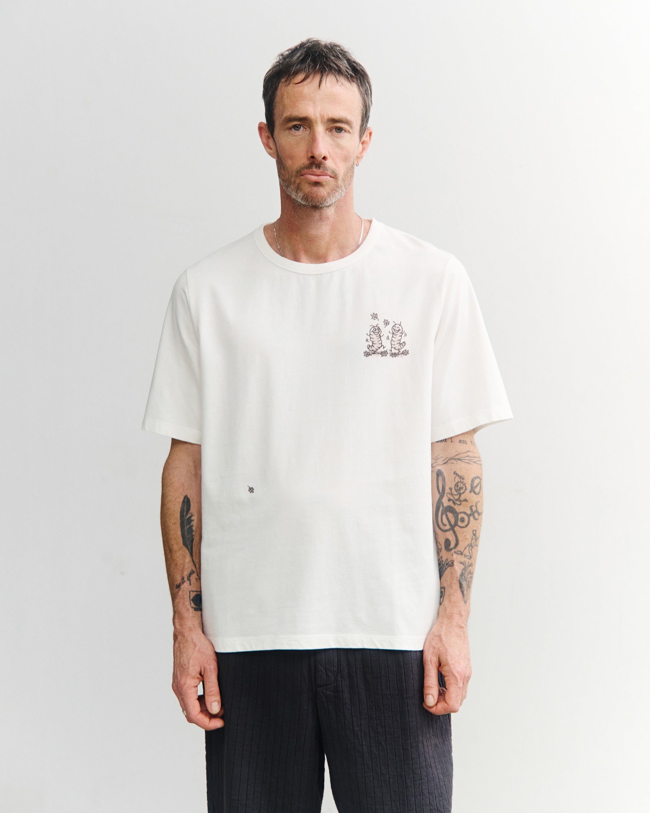 Caterpillar T-Shirt Organic Cotton - White