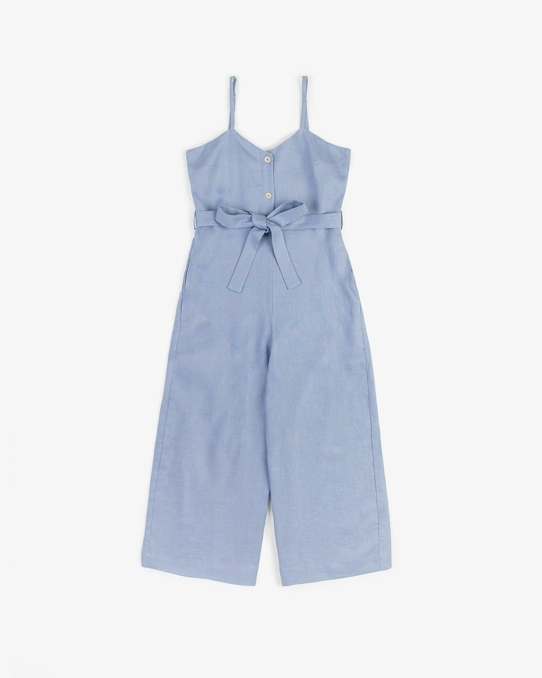 Jumpsuit Linen Mix - Light Blue