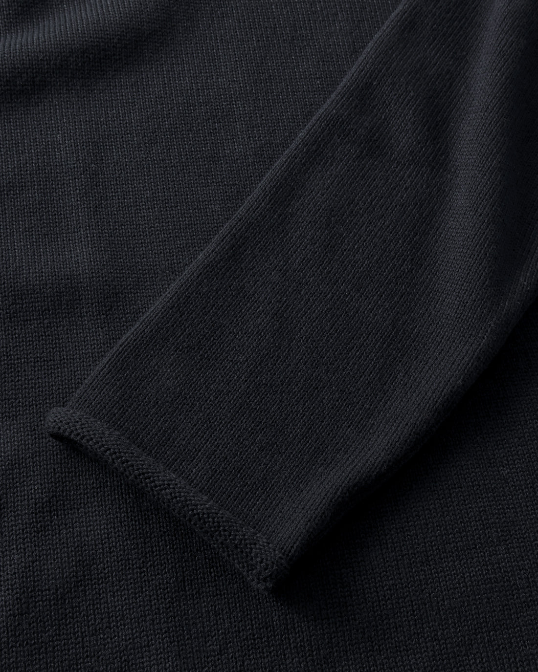 Oversized knit sweater - Black