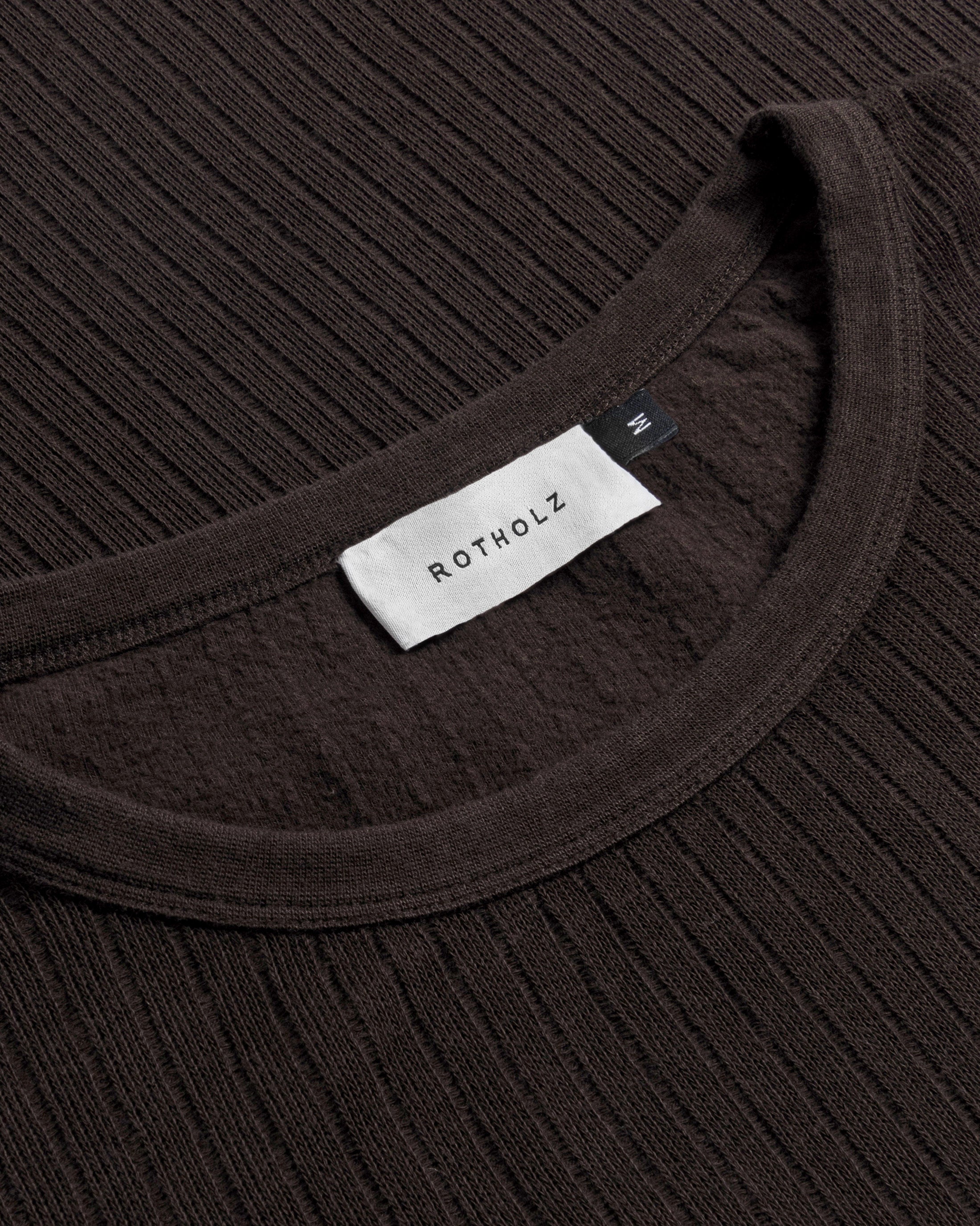 Oversize Longsleeve Organic Cotton - Brown