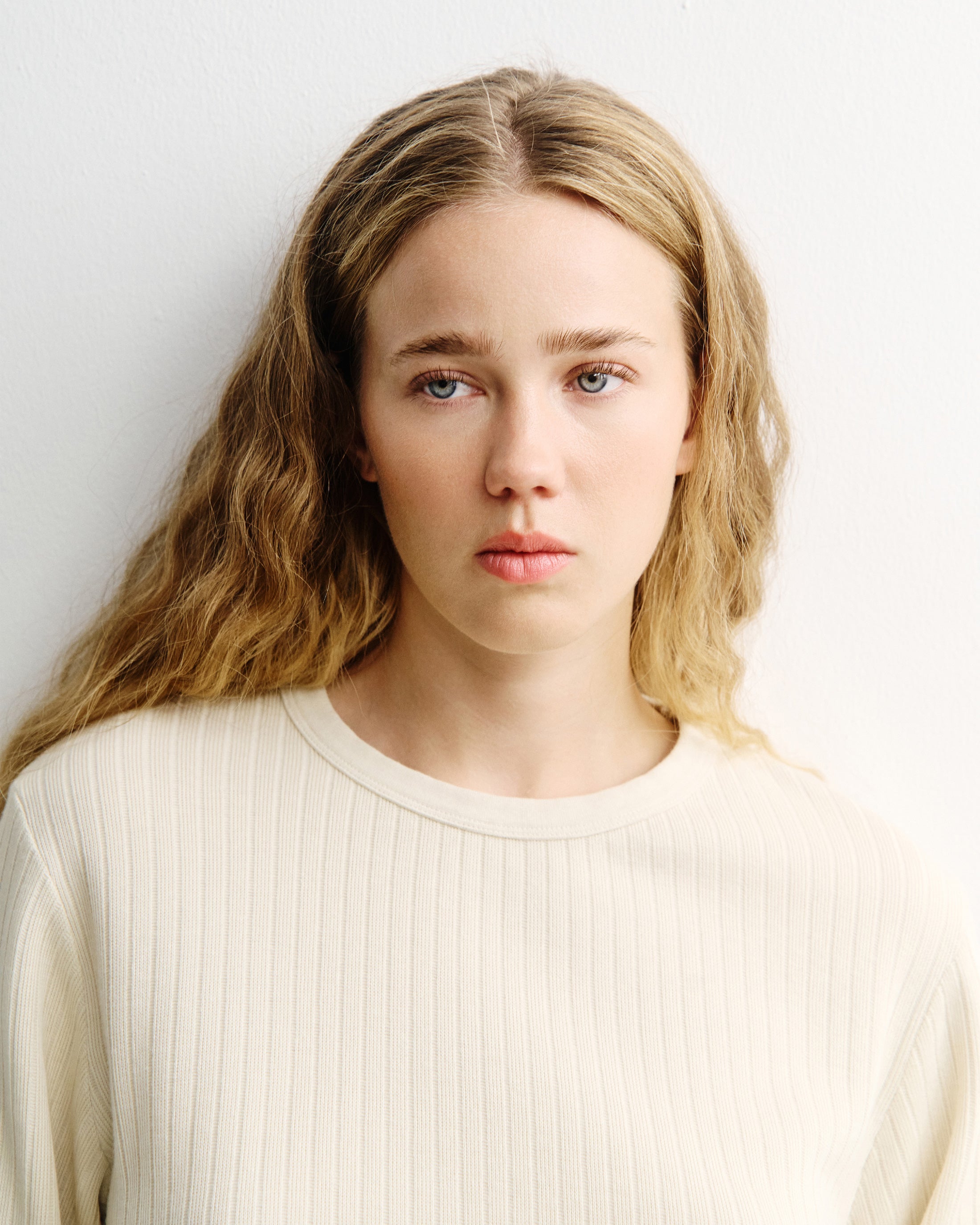 Oversized Organic Cotton Long-Sleeve Shirt - Cream