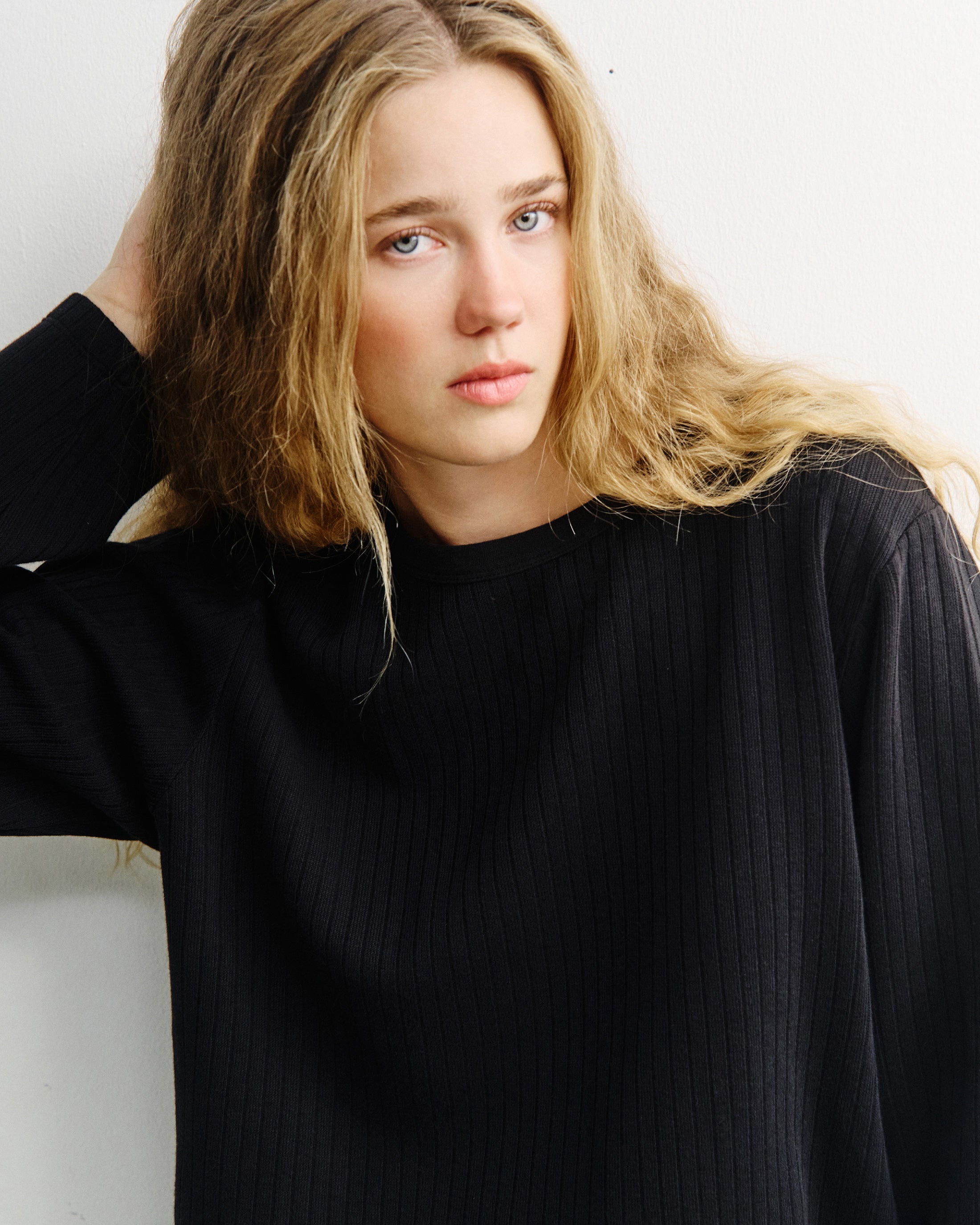 Oversize Longsleeve Organic Cotton - Black