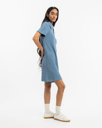 Frottee Kleid Bio Baumwolle - Hellblau