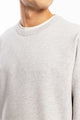 Logo Sweatshirt Bio Baumwolle - Grau