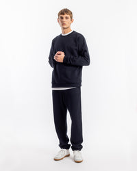 Logo Sweatpants Bio Baumwolle - Schwarz