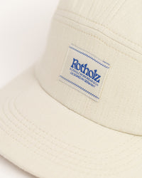 5 Panel Cap Bio Baumwolle - Sand