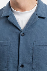 Langarmhemd Bio Baumwolle - Blau
