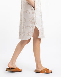 Beachside Kaftan Kleid Off-White