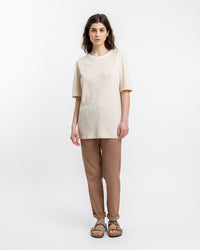 Gestreiftes T-Shirt Creme