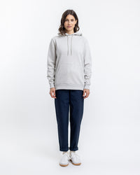 Logo Hoodie aus Bio-Baumwolle Grau