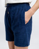 Frottee Shorts aus Bio-Baumwolle Blau