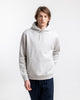 Logo Hoodie aus Bio-Baumwolle Grau