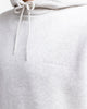 Logo Hoodie aus Bio-Baumwolle Grau