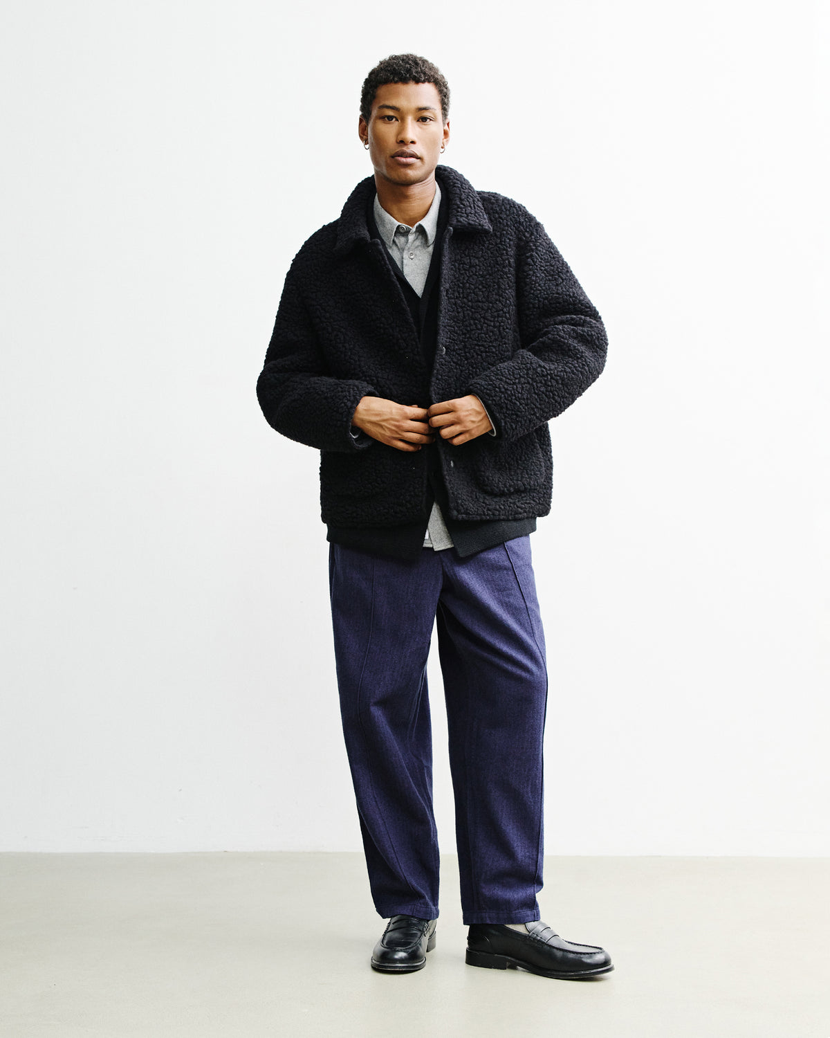 Sherpa Jacket - True Black