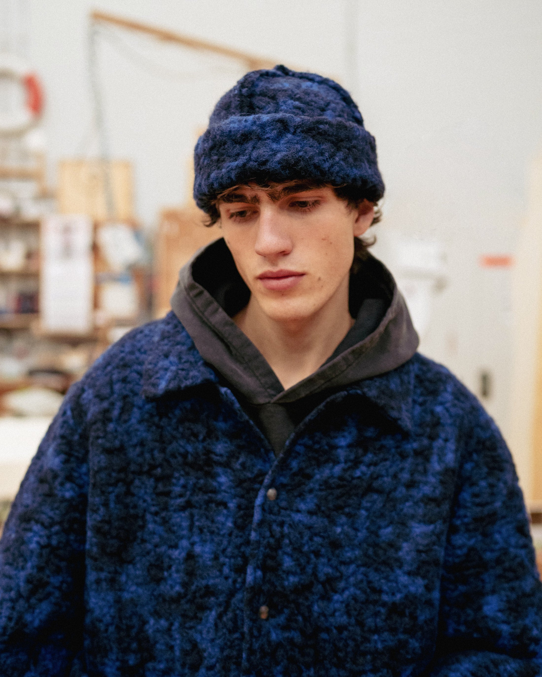 Toque Bio Wool - Sherpa Blue