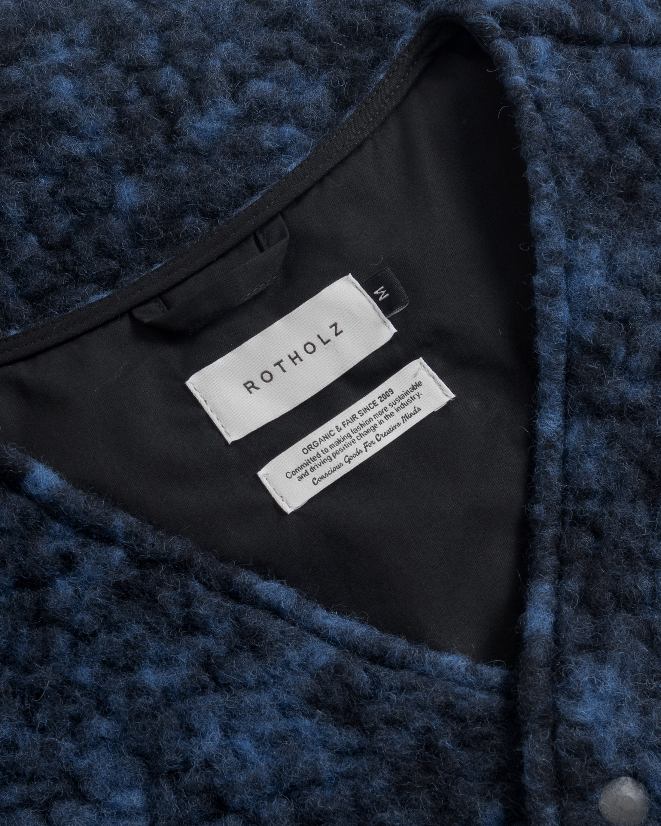 Sherpa Vest - Blue Marled FW26