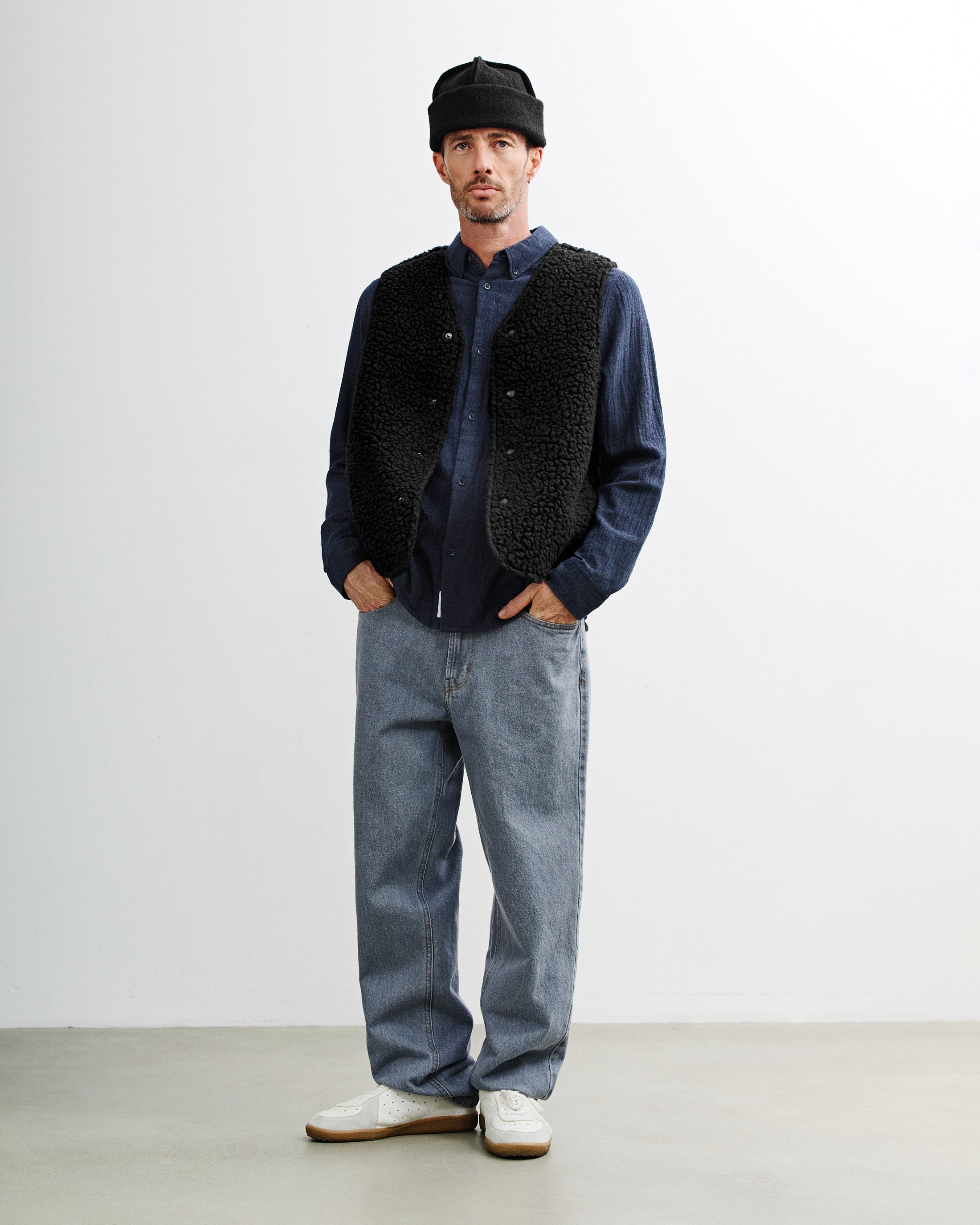 Sherpa Vest - True Black FW26