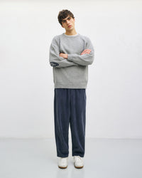 Smiling Strickpullover Recycelte Wolle - Hellgrau