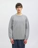 Smiling Strickpullover Recycelte Wolle - Hellgrau