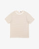 Gestreiftes T-Shirt Creme