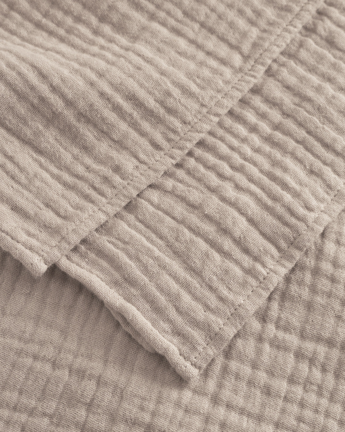 Muslin wrap top organic cotton - Sand