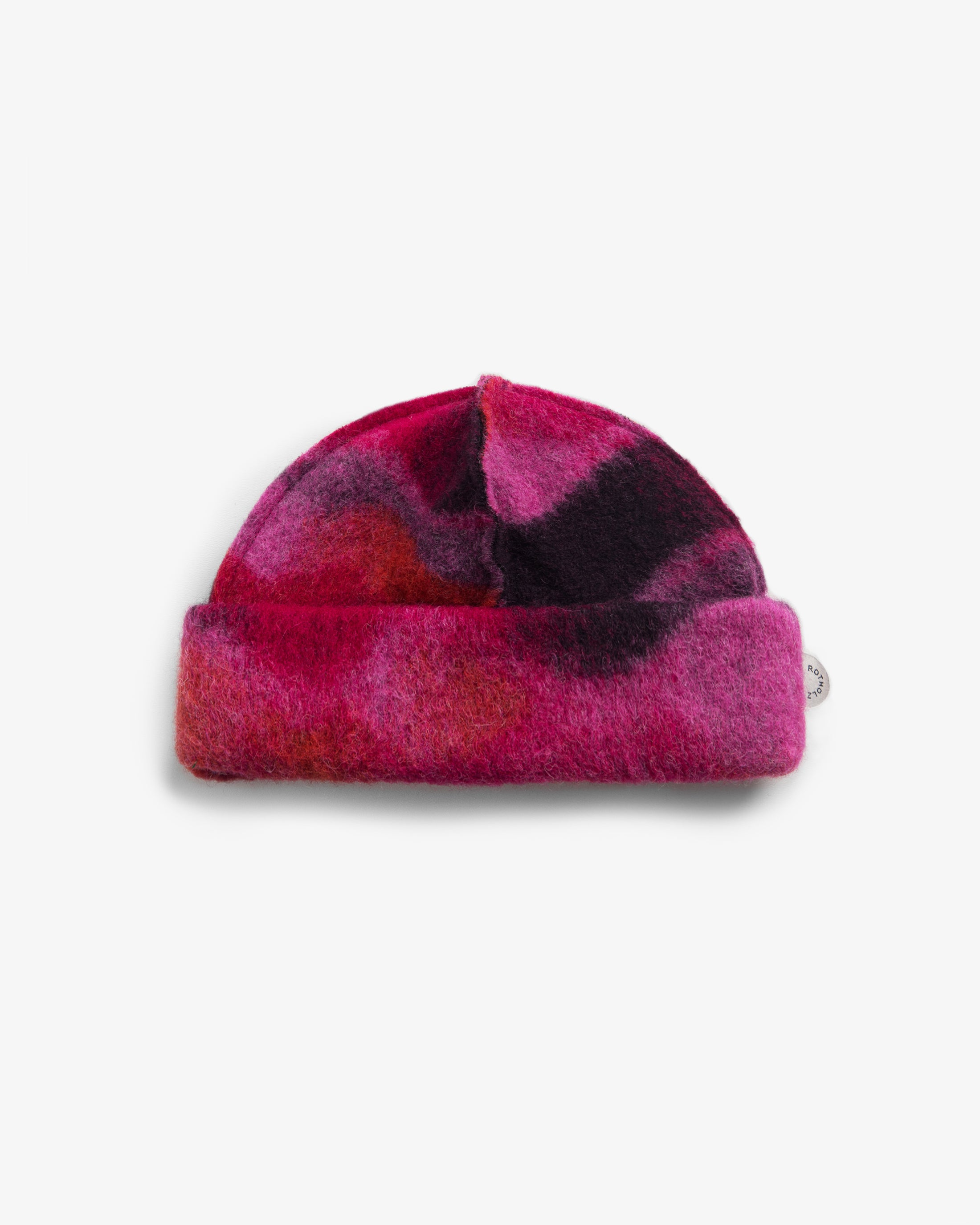 Beanie Bio Wool - Wavy Pink