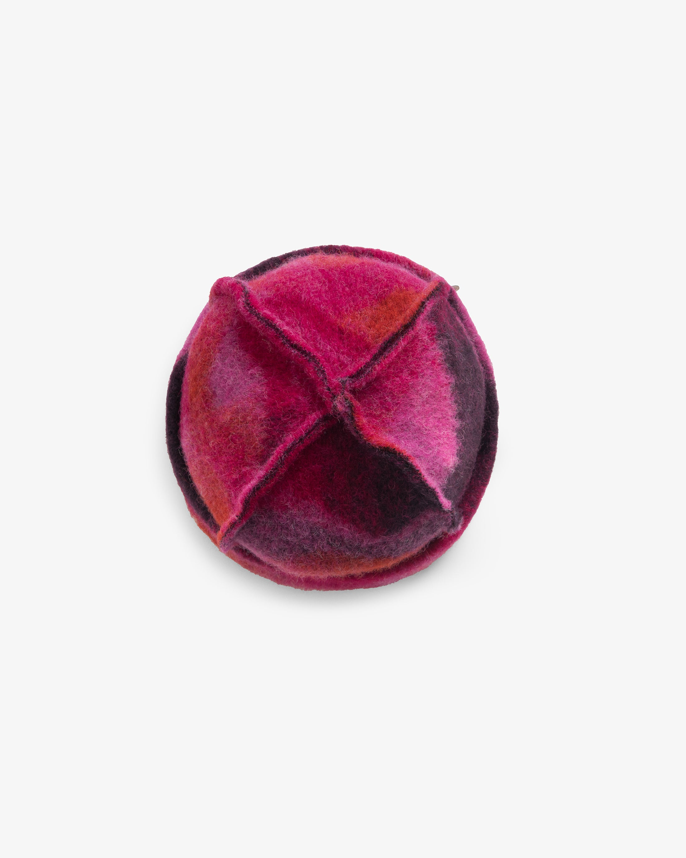 Beanie Bio Wool - Wavy Pink