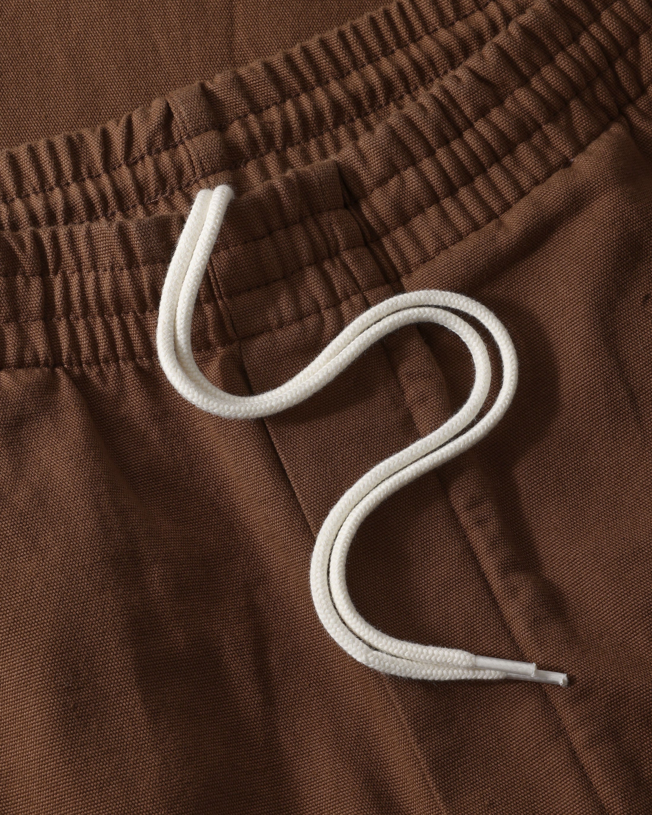 Wide Pant Organic Cotton - Hazel Brown