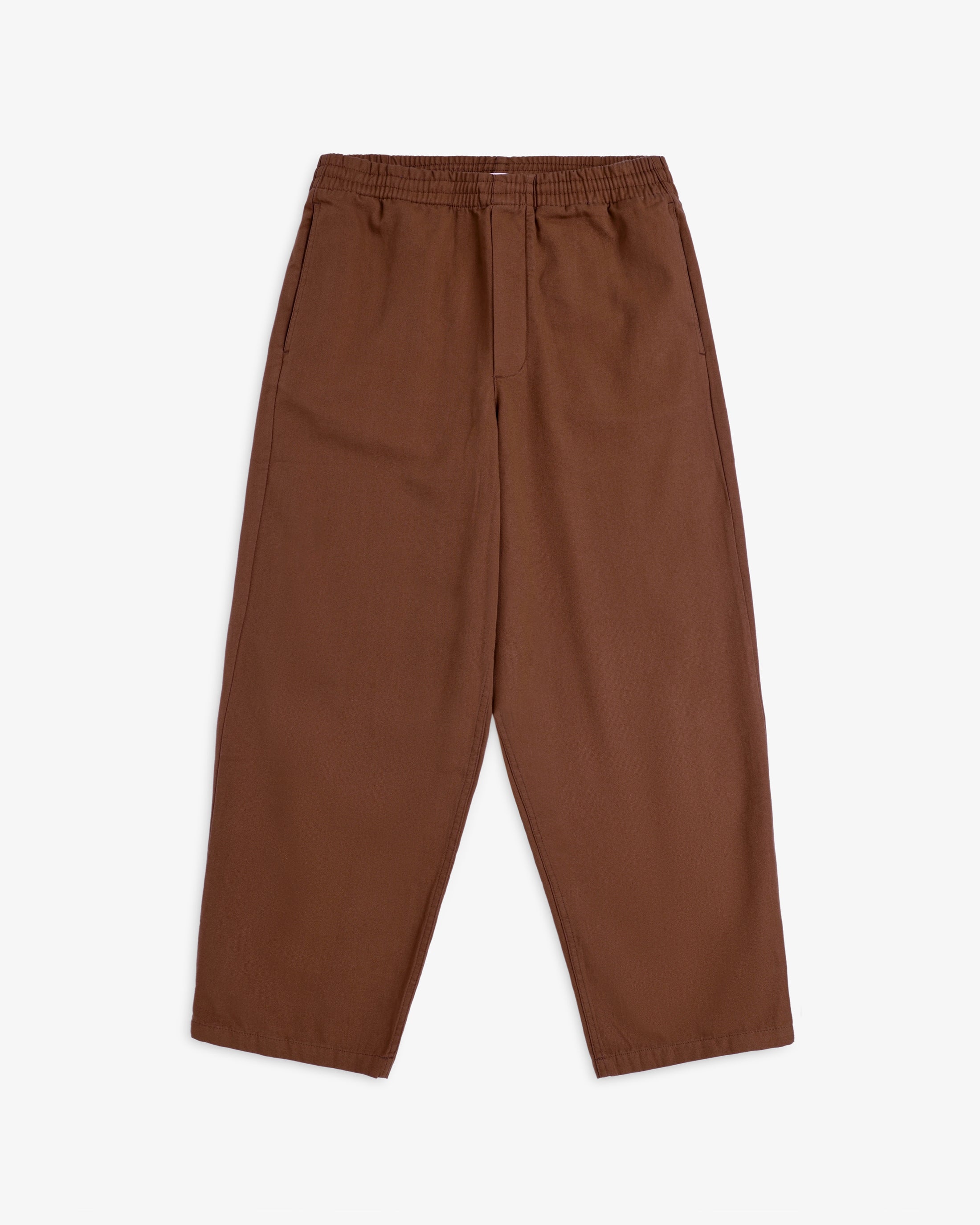 Weite Hose Bio Baumwolle - Braun