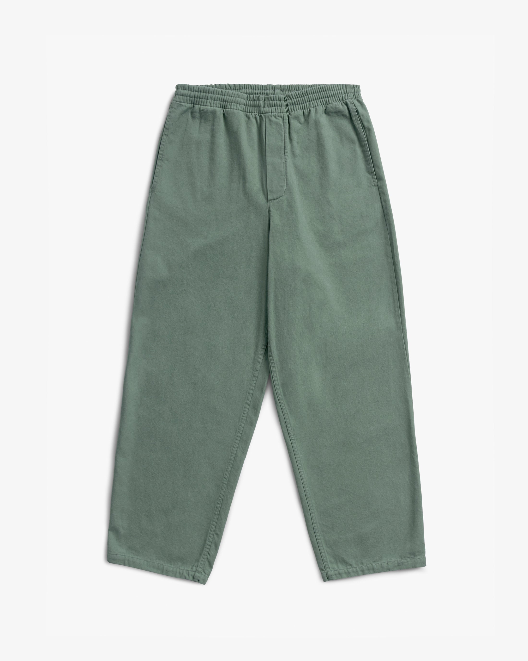 Weite Hose Bio Baumwolle - Grün