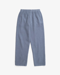 Weite Hose Waffle Cotton - Hellblau