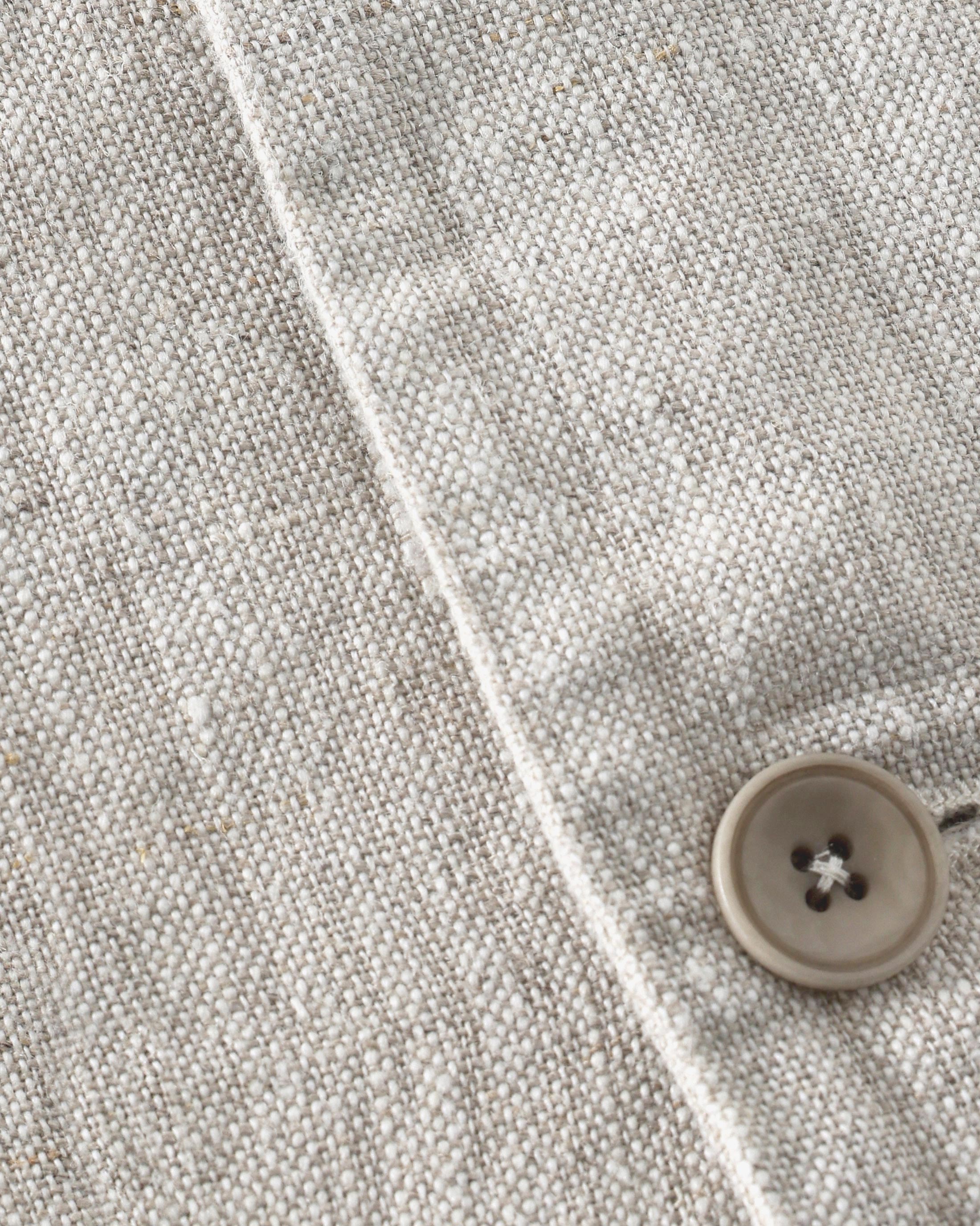 Leinen Blazer Bio Baumwolle - Natur