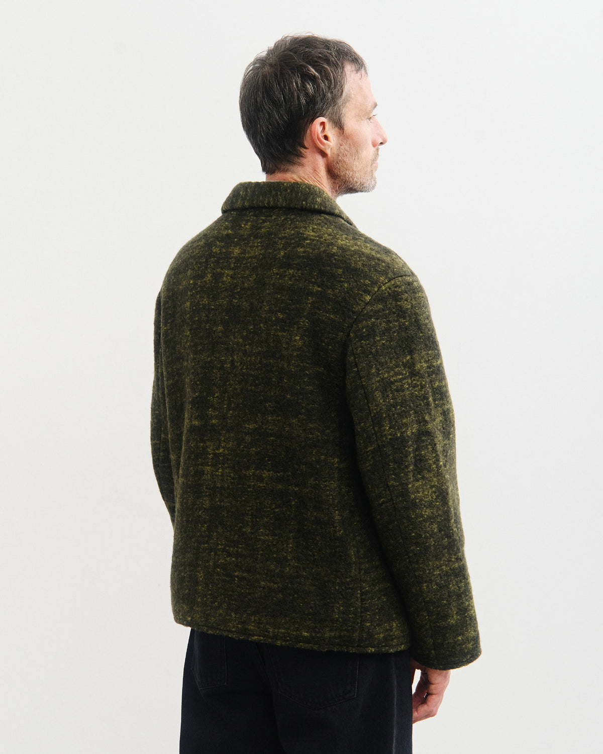 Zip Jacket - Speckled Green