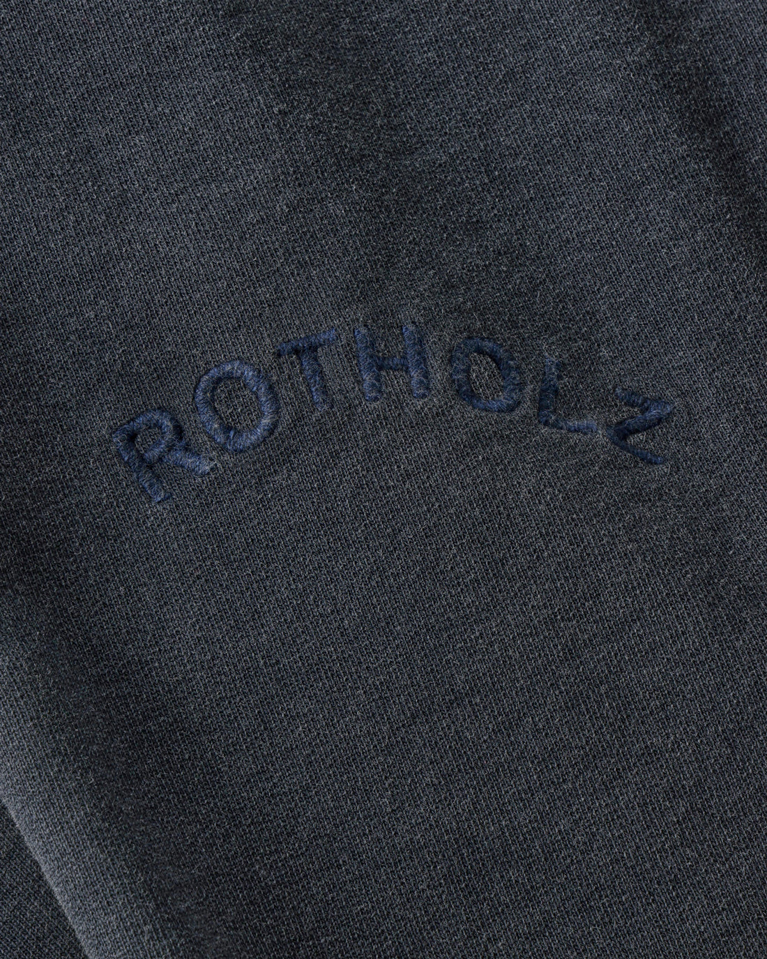 Polo Half Zip Sweatshirt Organic Cotton - Black