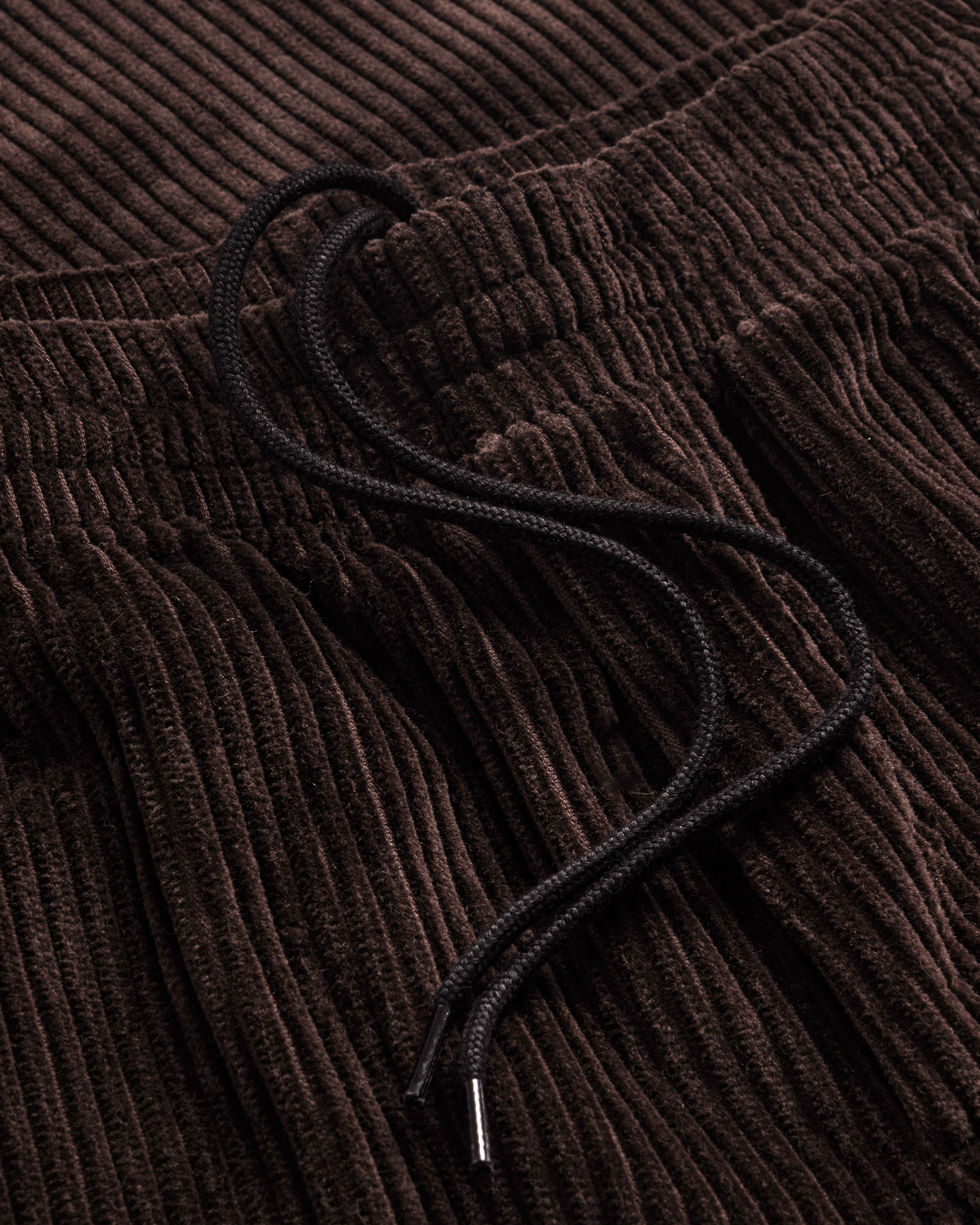 Wide Corduroy Trousers Organic Cotton - Brown