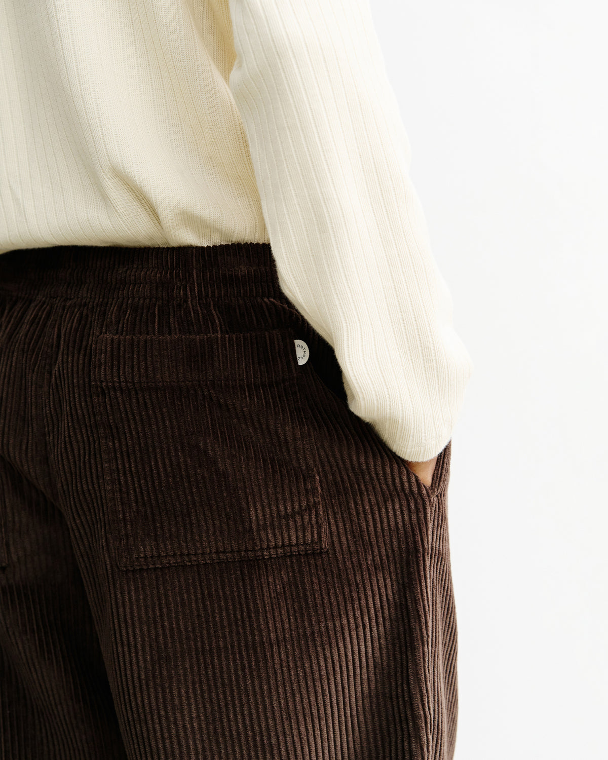 Wide Corduroy Pant Organic Cotton - Brown