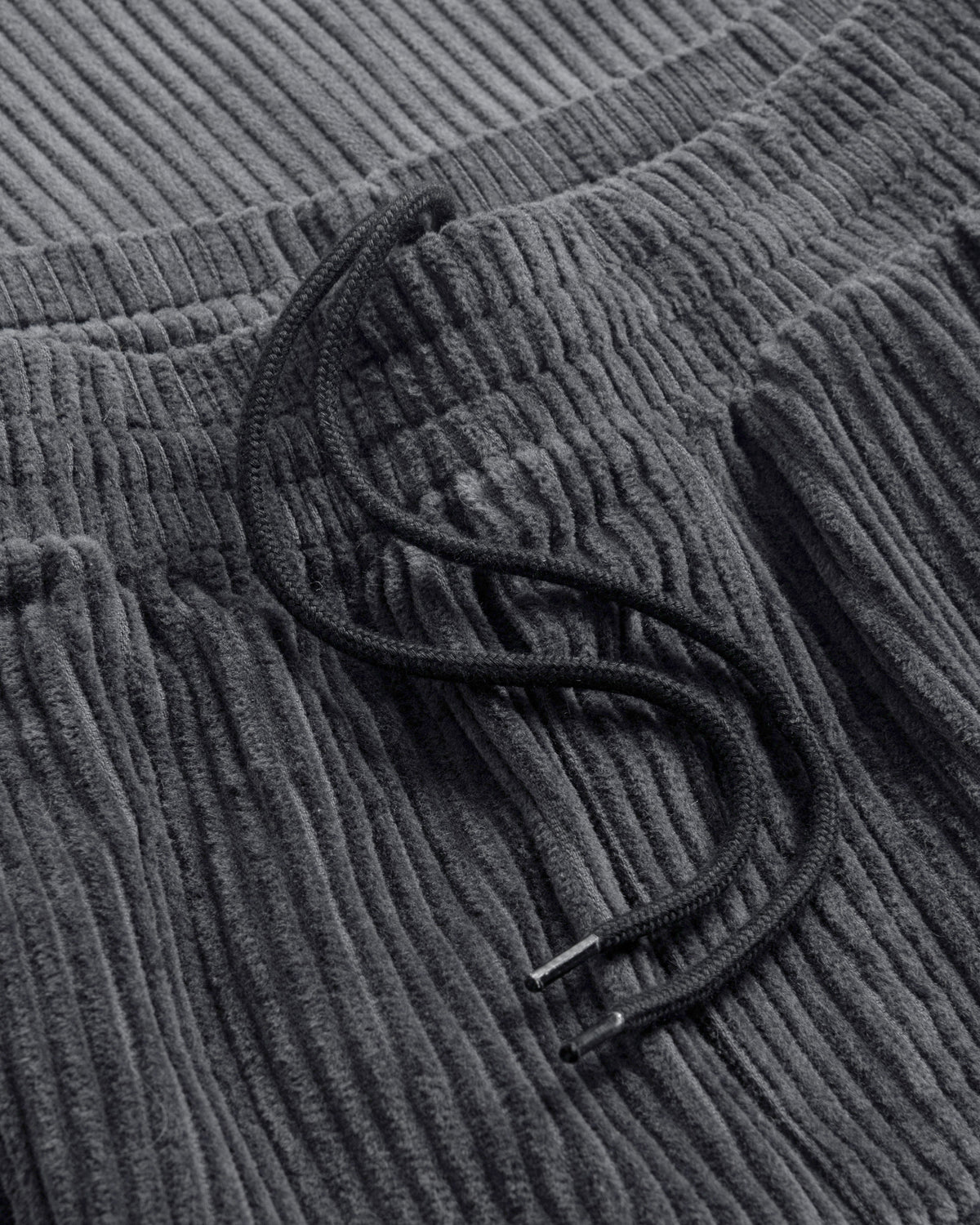 Wide Corduroy Pant Organic Cotton - Anthracite