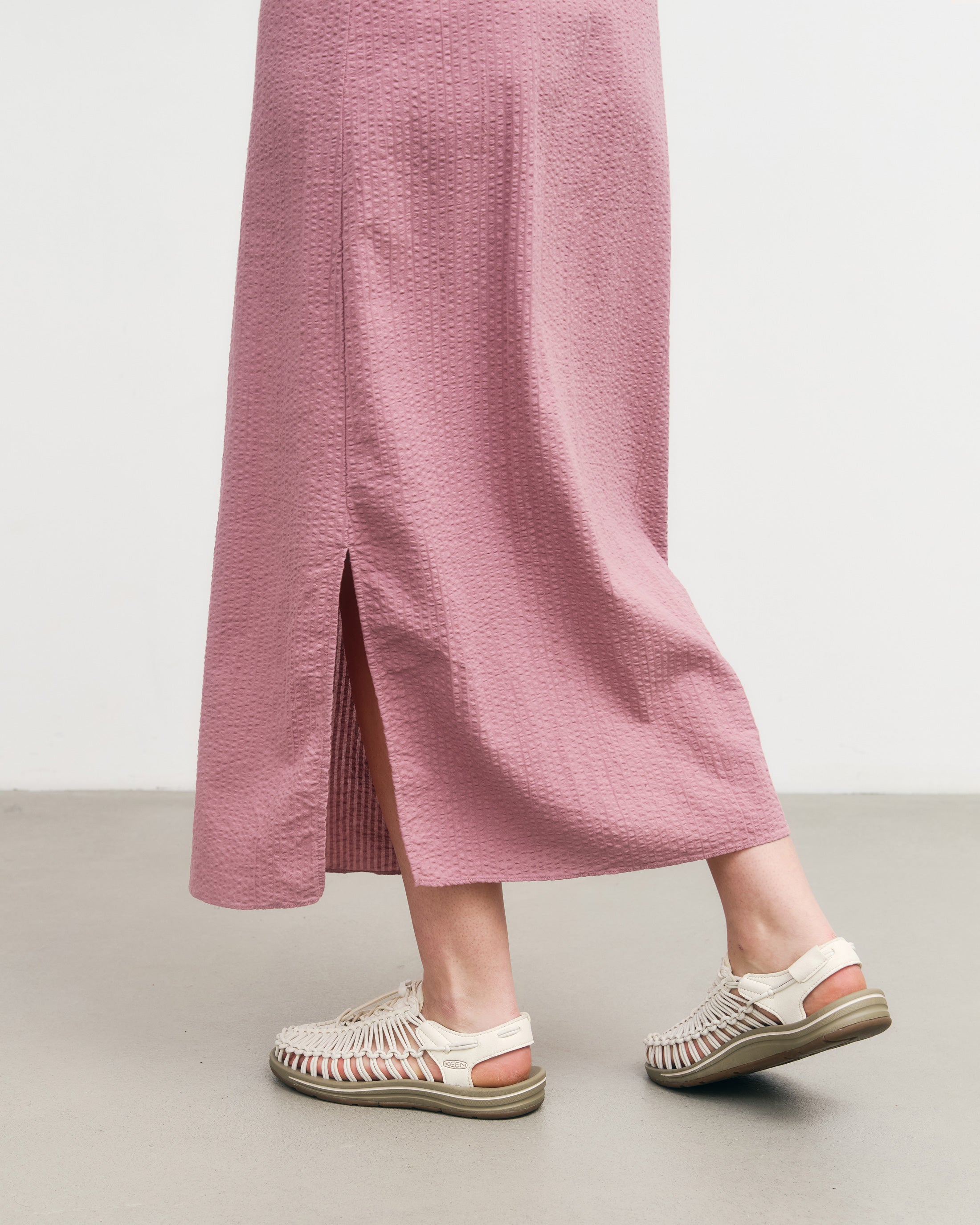 Trägerkleid Bio Baumwolle - Rosa