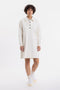 Polo Kleid aus Bio-Baumwolle Weiß