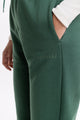 Logo Sweatpants aus Bio-Baumwolle Grün