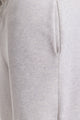 Logo Sweatpants aus Bio-Baumwolle Grau Meliert