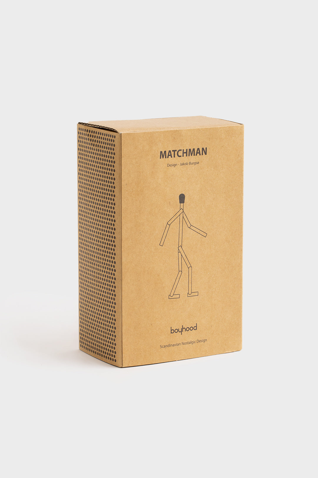 Matchman figure made of oak